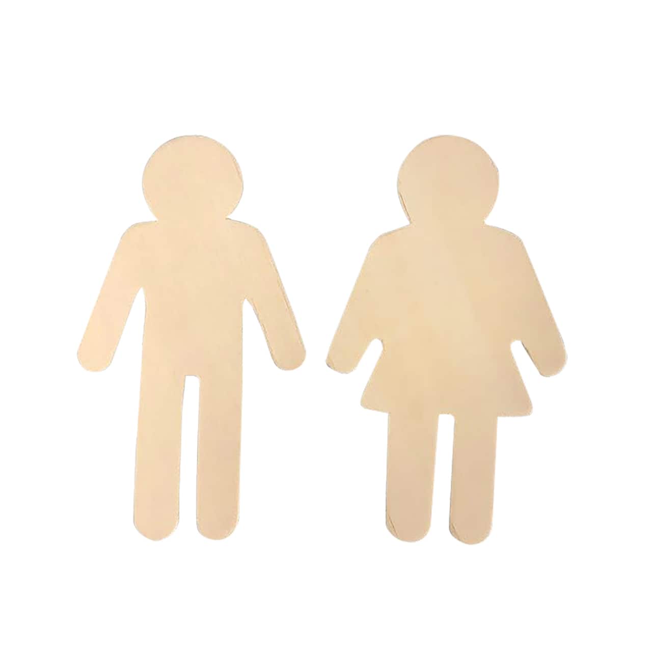 Formes de personnes en bois de Creatology